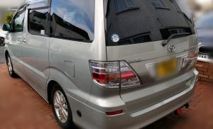 Image of a Toyota Alphard Hybrid